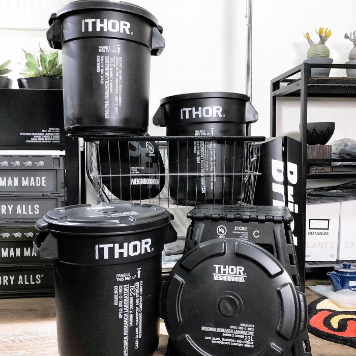 希望商店】NEIGHBORHOOD SRL THOR / P-ROUND CONTAINER 19AW