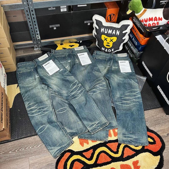 [プロフ必読] neighborhood 24aw savage denim NEIGHBORHOOD YOHJI YAMAMOTO . SAVAGE DENIM DP BASIC PAN