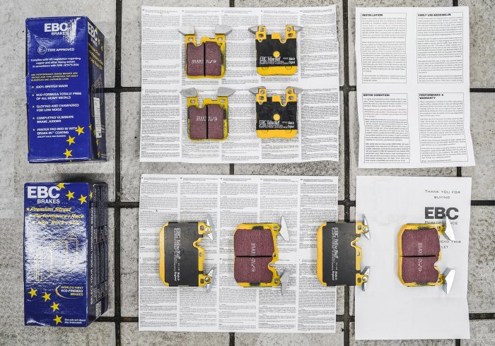 【汽車零件王】英國 EBC 黃皮 前後輪 來令片 BMW F30 F20 卡鉗 M Performance / M 專用