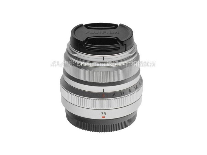 成功攝影Fujifilm XF 35mm F2 R WR 銀中古二手標準定焦鏡大光圈人像鏡