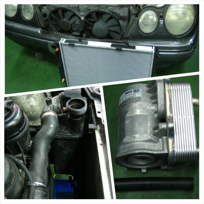 BENZ水箱 冷氣風扇安裝W203 W204 W209 W207 W210 W211 W212 C200K C240