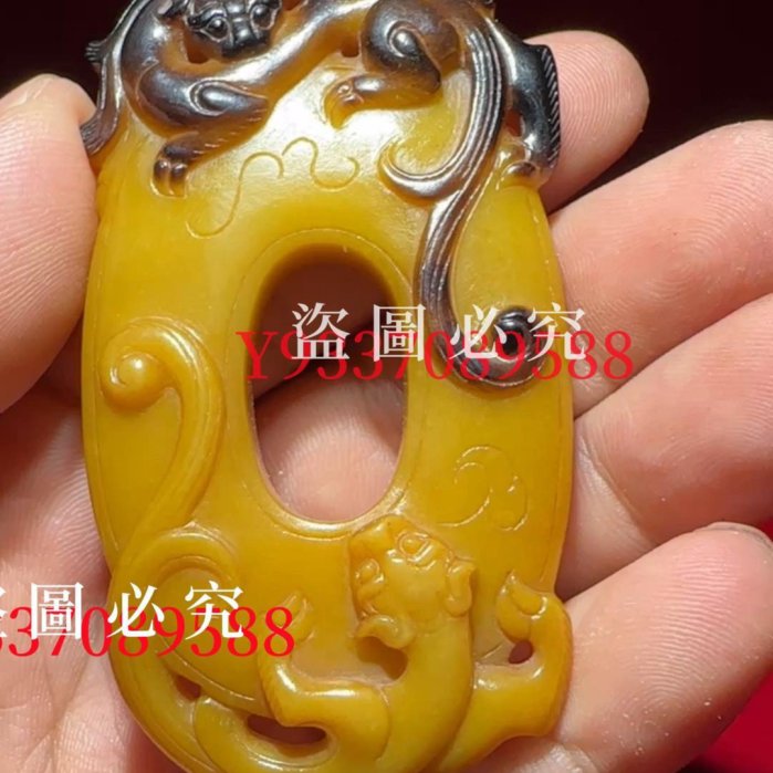 貴重 文房具 本物和田玉 原石 子石 手彫 清代 螭龍紋 筆添 硯 墨池