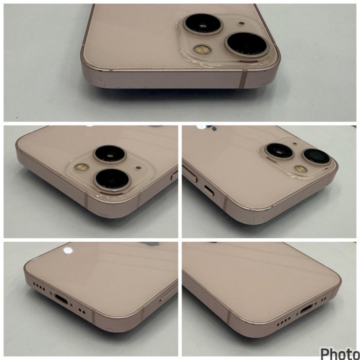 iPhone 13 mini 128G 粉紅色 二手機 刷卡分期【承靜數位】高雄實體店 可出租 L7322 中古機