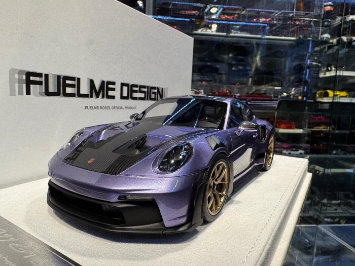 FuelMe 1/64 ポルシェ 911 GT3 RS ビオラパープル Fuelme NEO 1/64 Porsche 992 GT3 RS Viola Purple Metallic