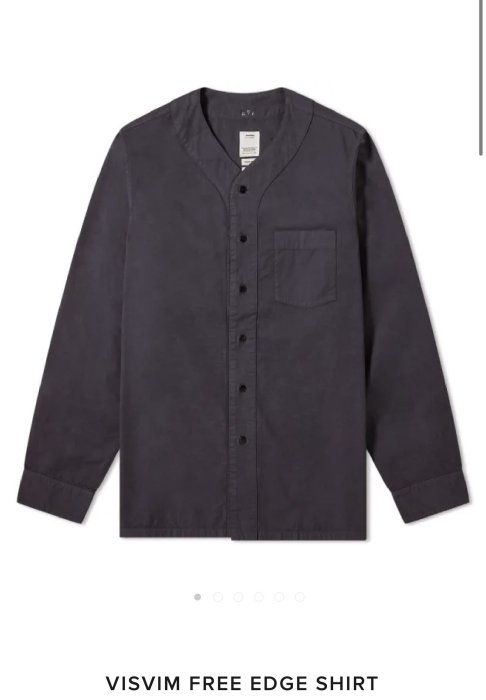 トップス Visvim free edge shirt size 1 edge shirt Visvim free size 1 トップス