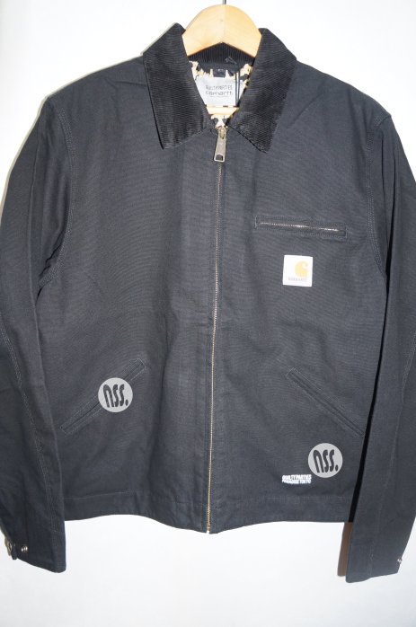 「NSS』CARHARTT WIP wacko maria WM OG Detroit Jacket 外套 豹紋 黑 S