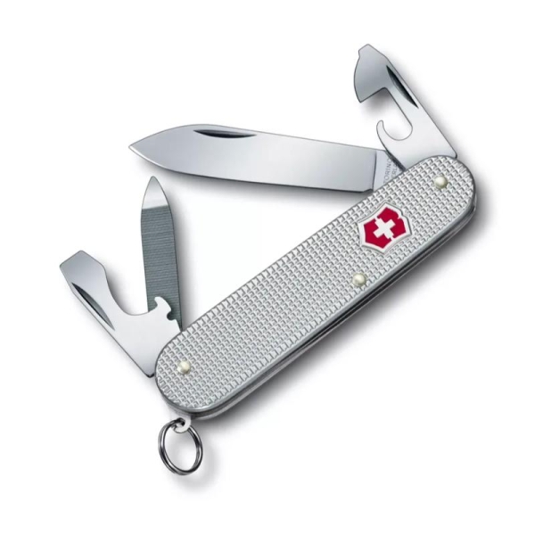 【Victorinox 瑞士維氏】瑞士刀 CADET ALOX 9用刀 84mm(0.2601.26)