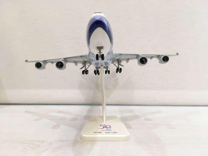 二手飛機模型] hogan 中華航空波音BOEING 747-400 民航機客機50週年