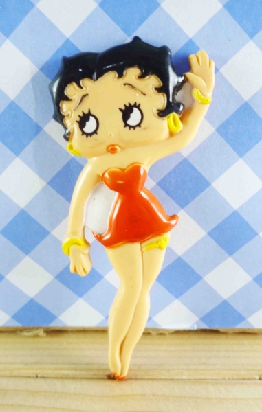 【震撼精品百貨】Betty Boop 貝蒂~造型磁鐵-單人磁鐵