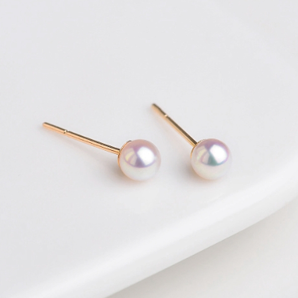 領券結帳價＄1999【BRILLMOND】正日本 AKOYA 天然海水珍珠 經典珍珠耳環