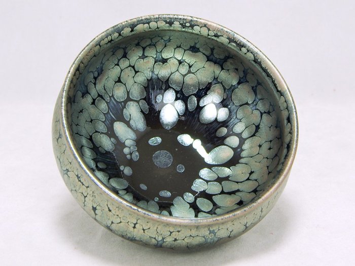 【龍風】建窯油滴天目小碗・油滴天目小杯・油滴盃・油滴杯・油滴天目盞 茶碗筆記vol.04 德川美術館：油滴天目「星建盞」 - Tokugawa Art