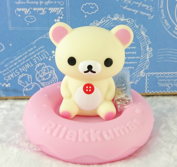 【震撼精品百貨】Rilakkuma San-X 拉拉熊懶懶熊~San-X 迴紋針收納座-牛奶妹#57088
