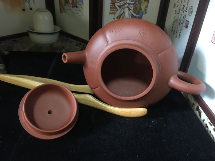 皇室御用精品紫砂館@全手工壺.邵盤珍.八三老人.辛末年.瘦石提字.230cc