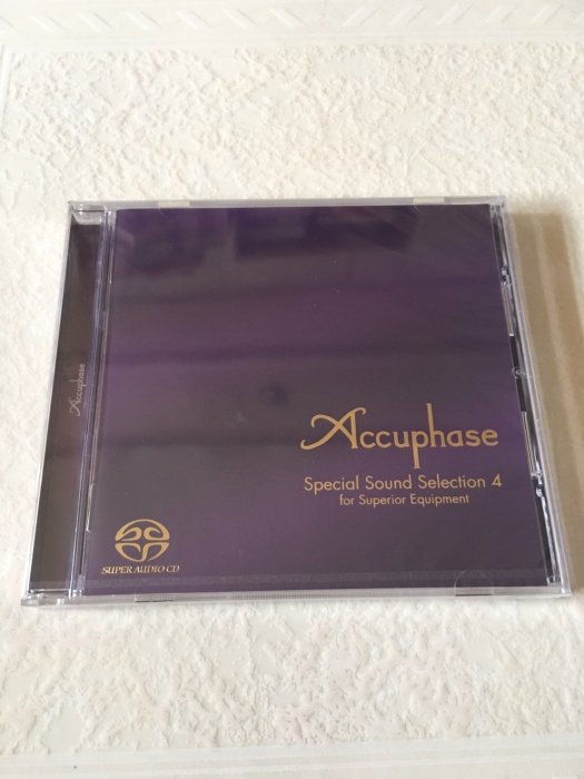※Accuphase Special Sound Selection ４　未開封 Accuphase Special Sound Selection 4 for Superior Equipment