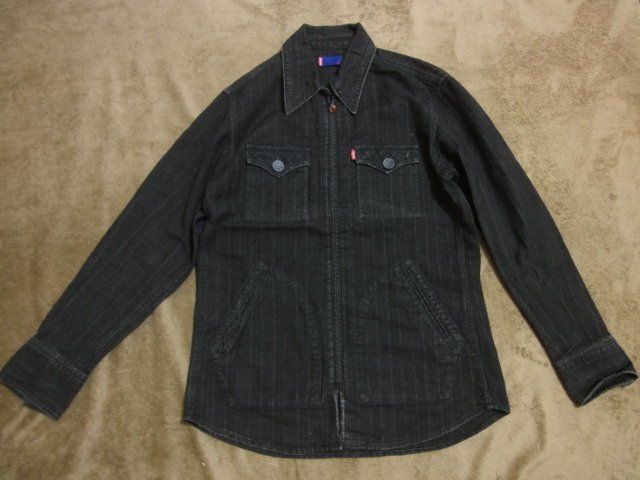 (抓抓二手服飾)  LEVIS  60101-77  牛仔外套  黑色  九成新   M