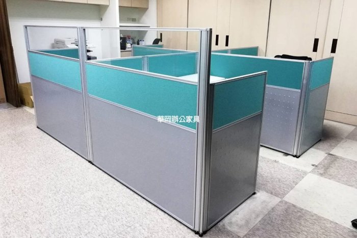 【華岡二手OA】二手鋁合金屏風 OA屏風 辦公屏風 OA隔板 辦公屏風 140*70*102