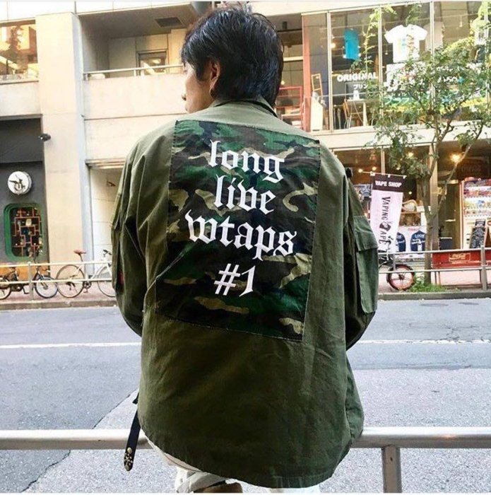 希望商店】【✓寄賣商品】WTAPS MODULAR SHIRT 17AW 經典末代拼接十袋 