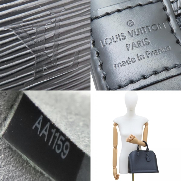 LOUIS VUITTON LV 路易威登 黑色 Epi水波紋 Alma PM 手提包 M40302 【二手名牌BRAND OFF】 | LV ...