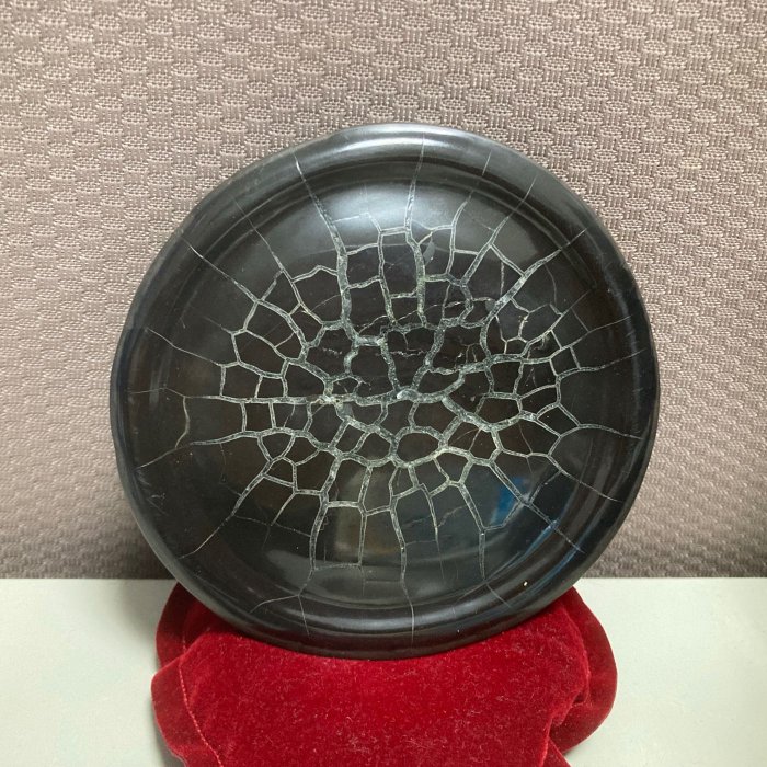 [布雷克小舖]##頂級網花膽石切片拋光內凹型##杯墊+鐵丸石+龜甲石+黑膽石+青龍紋石+玫瑰石+太極+福龜b