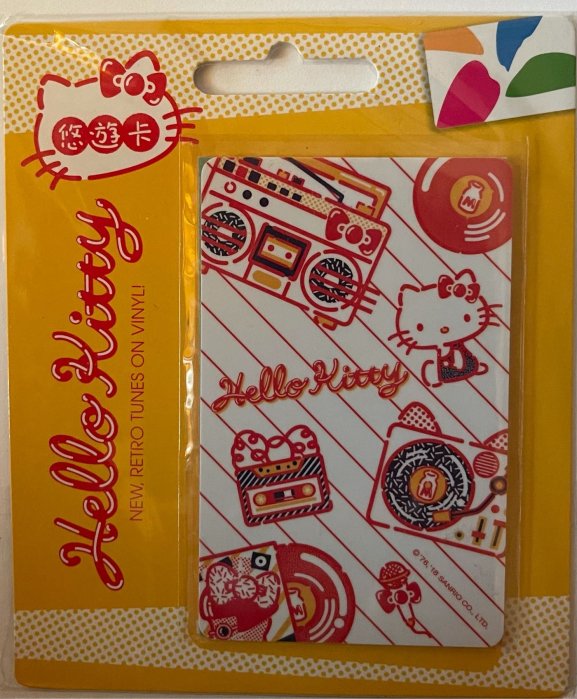 Kitty悠遊卡 Kitty45th悠遊卡 凱蒂貓悠遊卡 HelloKitty悠遊卡 凱蒂貓一卡通 凱蒂貓 HelloKitty80‘S