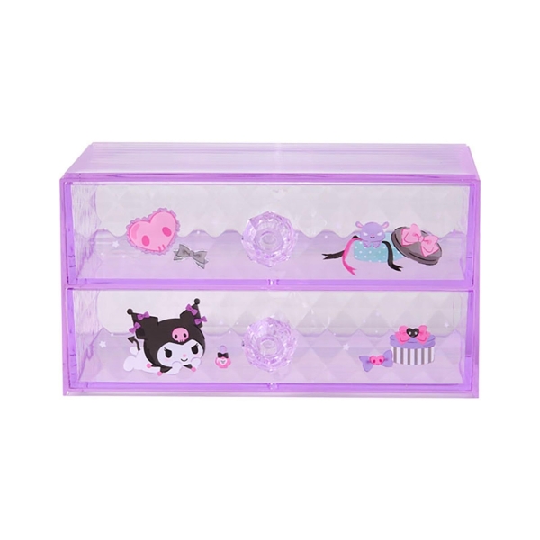 【震撼精品百貨】酷洛米 Kuromi~日本SANRIO三麗鷗 酷洛米桌上型抽屜置物櫃*11602