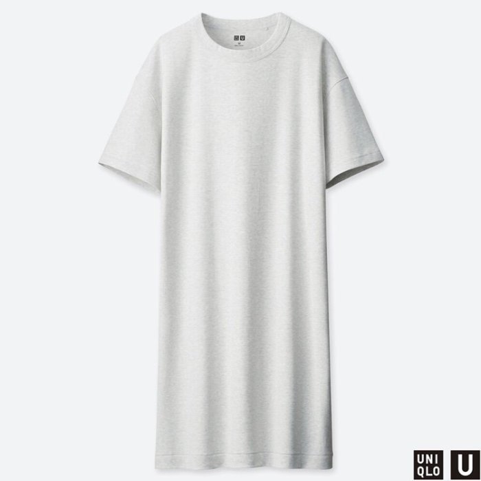 UNIQLO U系列 純棉洋裝［灰］