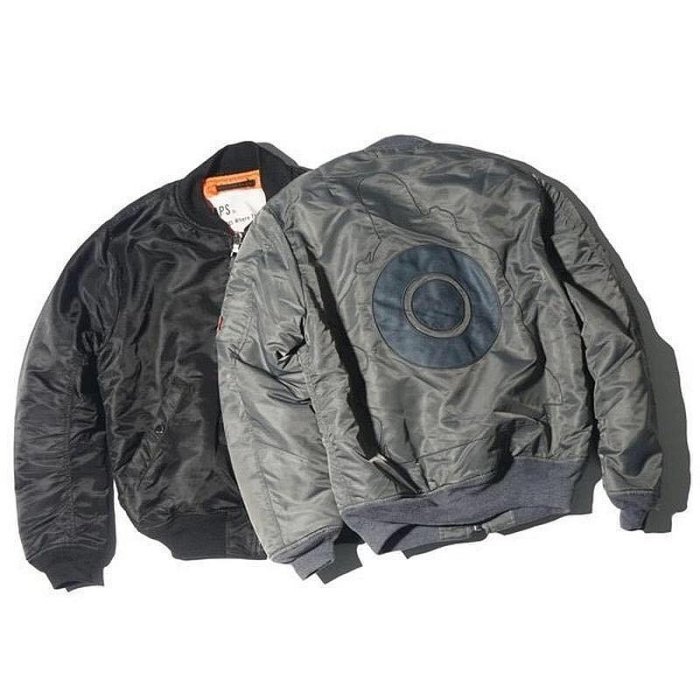 WTAPS シルバー MA-1 フライトジャケット WTAPS シルバー MA-1 フライトジャケット