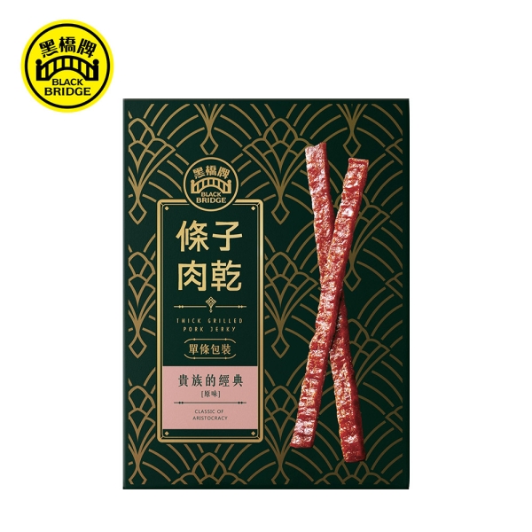 【黑橋牌】 原味條子肉乾單條包裝－盒裝(常溫)