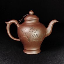 富貴標場】800起無擋神燈壺吳錫芳製網狀出水紫砂壺HC-8841-ZS