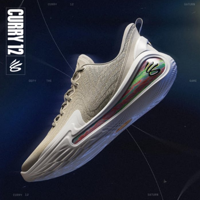 UA CURRY 12 SATURN 籃球鞋。太陽選物社3028498-280 | Yahoo拍賣