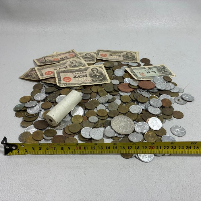 藏舊尋寶屋】老日本明治/大正/昭和時期古錢幣舊紙鈔銀幣錢串硬幣/貨幣