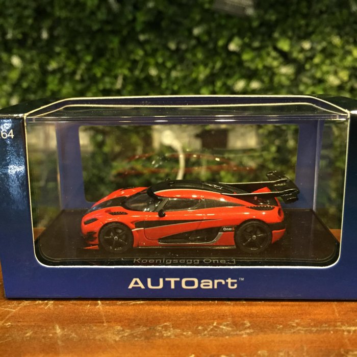 1/64 AUTOart Koenigsegg One 1 Orange/Carbon 20044【MGM】 | Yahoo拍賣