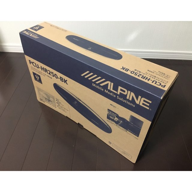 未使用 ALPINE プラズマクラスター発生器 PCU-HR250-BK 管DARR②