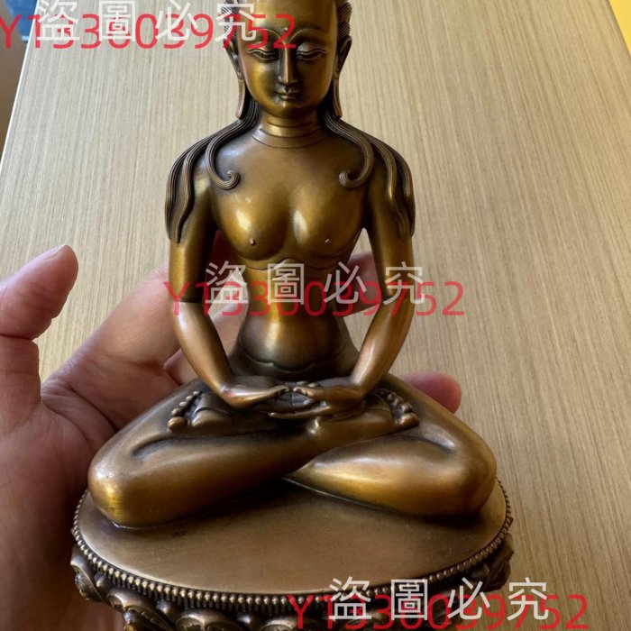 紫銅佛像居家普賢王如來5寸15cm密宗藏傳佛像居家擺件供奉古玩收藏老