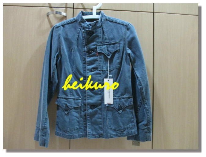 ＊黑酷黑店＊【全新】Levis PReMIUM 帥氣牛仔外套---美國製--S號