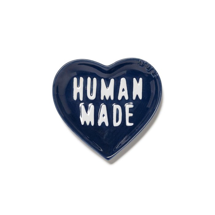 皿・プレート HUMAN MADE Heart Ceramics Tray Green Human Made Heart Ceramics Tray Green Shop Authentic at SASOM