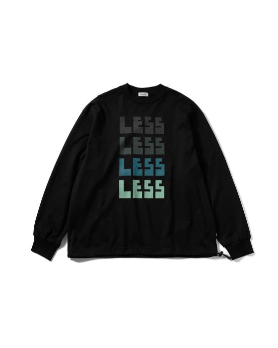 CLESSTE LESS L/S T-SHIRT ロンT ロングスリーブ CLESSTE LESS MASSIVE L/S T-SHIRT WITH DRAWSTRINGS 長袖上衣