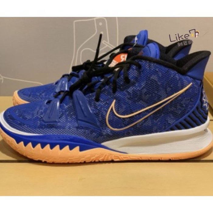 正品】Nike Kyrie 7 Ep “Sisterhood” 黑藍運動鞋籃球鞋Cq9327-400 