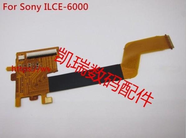 新上架全新適用於索尼sony ILCE-6000 A6000 液晶屏 相機 LCD 屏線翻轉排線欣欣數碼相機配件