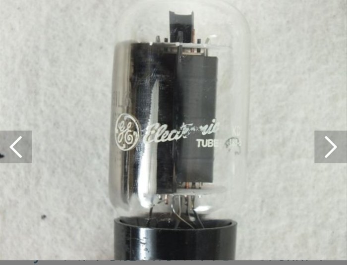 真空管27.GE USA 及TOSHIBA二款珍藏級庫存新品6L6GC(=EL34) 真空管4本