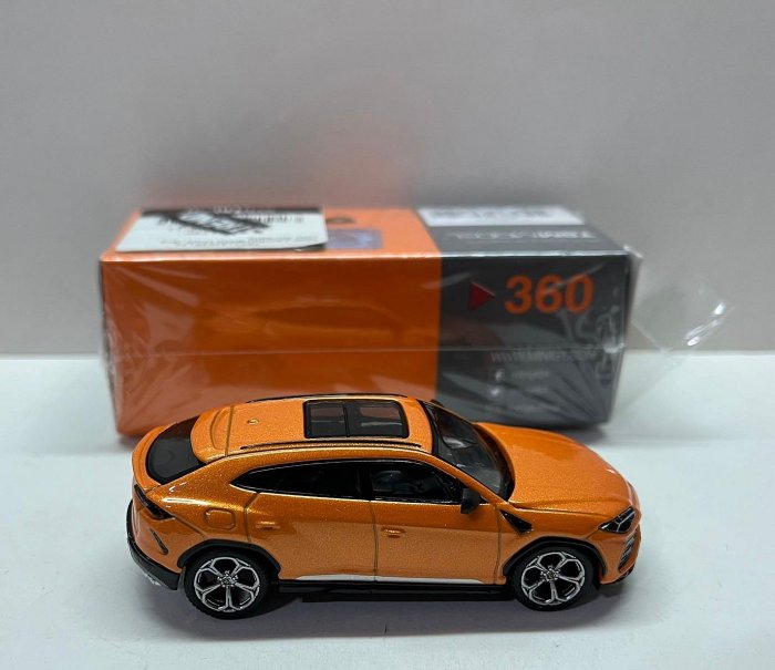 MINI GT 360 Lamborghini Urus 藍寶堅尼Arancio Borealis 橘超跑