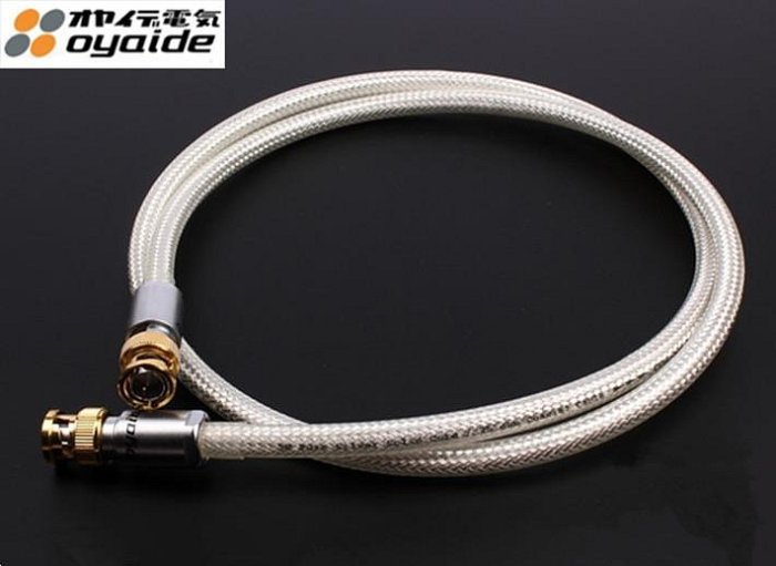 OYAIDE FTVS-510 5N純銀75Ω同軸デジタルケーブル 約43cm デジタル