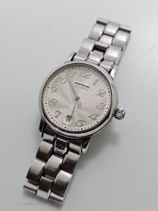 一元起標 標多少賣多少 真品 萬寶龍 MONTBLANC 機械男錶 36mm(萬寶龍 美度 愛彼 歐米茄參考)
