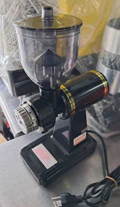 【東園餐飲設備】二手 AKIRAKOKI 半磅電動磨豆機 SUPER M-520A 磨豆機 咖啡機