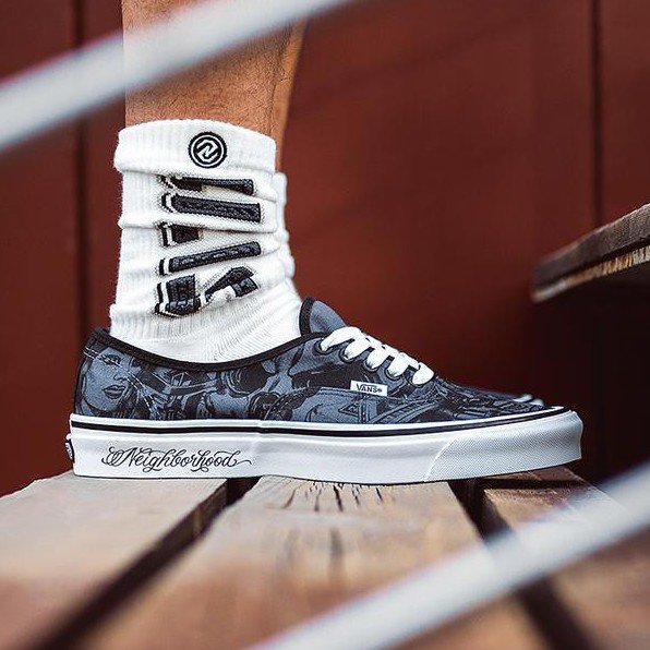 NEIGHBORHOOD x Vans x Mr. Cartoon Authentic 44 Dx 余文樂
