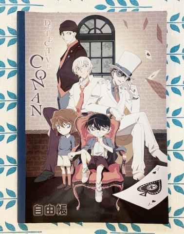 【震撼日式精品】名偵探柯南Detective Conan~空白圖畫本-基德*49949