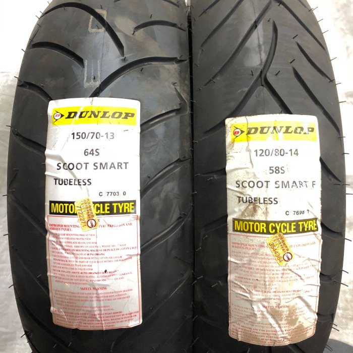 DUNLOP 登祿普 SCOOTSMART 聰明胎 120/80-14 150/70-13 NIKITA 200/300 K-XCT GTS