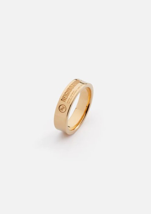 日貨代購CITY】2023SS NEIGHBORHOOD GOLD PLAIN RING 金色戒指現貨