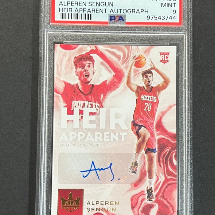 88枚限定】Alperen Sengun RC Auto サイン BGS9.5 【公式通販】
