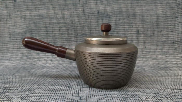 錫半 本錫茶壺 日本古美術】錫壺薩摩錫器湯沸煮水壺天然薌沉香檀香茶器香道具